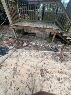 Little porch /ladder
