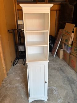 White cabinet