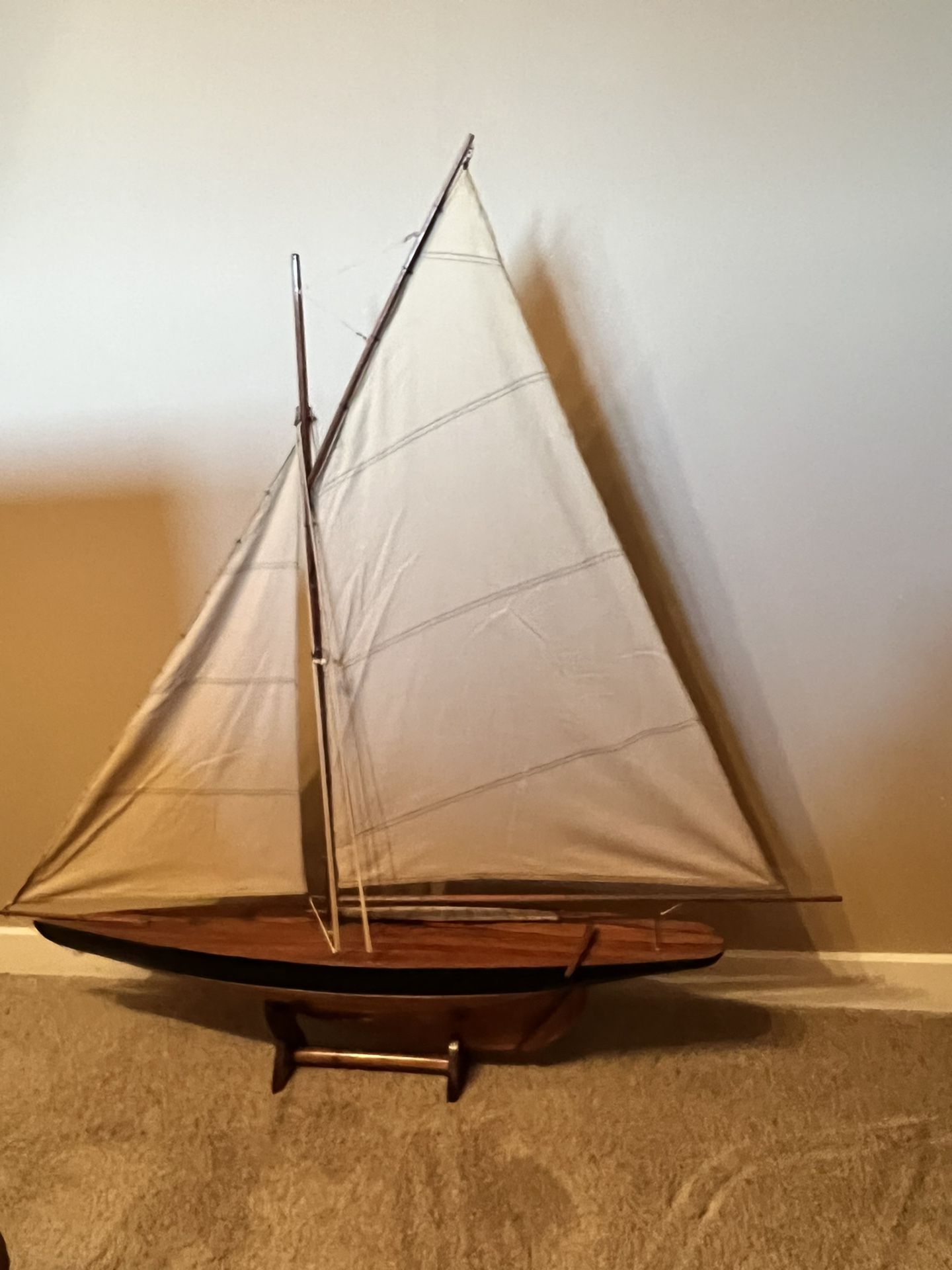 Restoration Hardware Model Sailboat