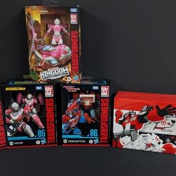 Hasbro Transformers Lot Of 5 Toys Optimus Prime Bumblebee 