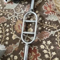 Olympic Tricep Bar Stainless Steel