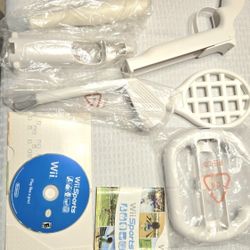 Used Wii sports video game with accessories