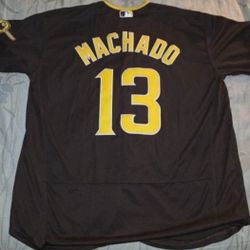 Manny Machado Padres Jersey New Size 56 