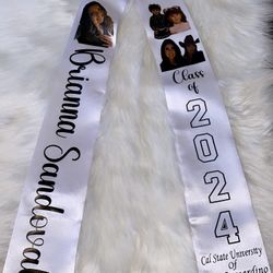 Custom Graduation Stole with pictures π©π»βπβ¨ If you want to order yours message me
