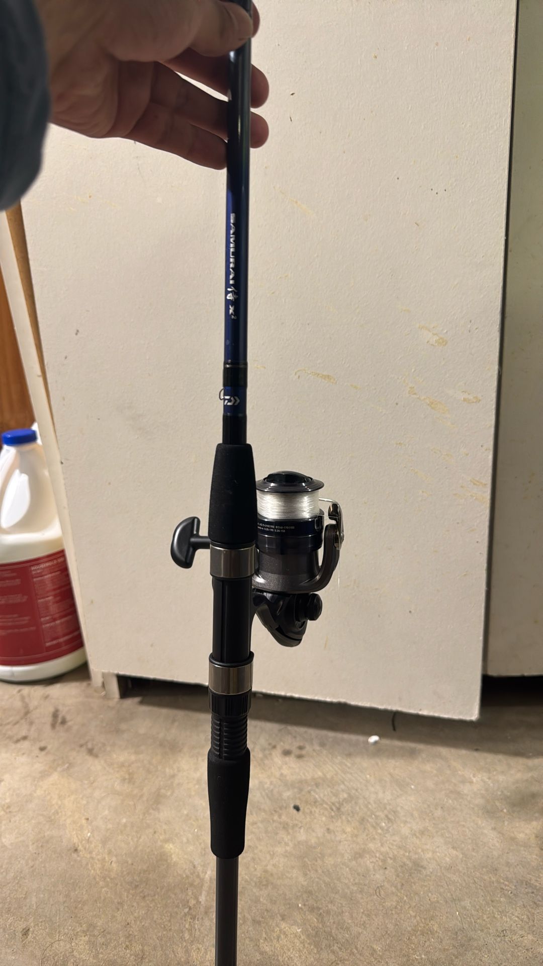 Daiwa Samurai 6’6” Fishing Rod+reel Combo