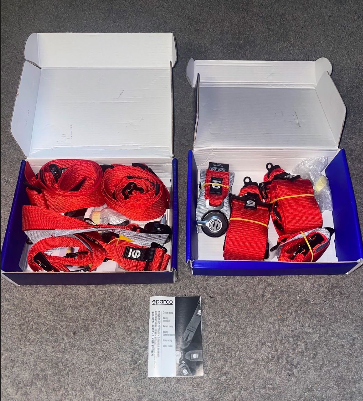 BRAND NEW SPARCO Harnesses