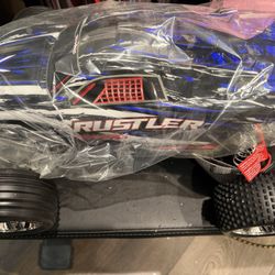 Traxxas Rustler 2WD + New 7600mAh LiPo — Vehicle NEW / Never Used