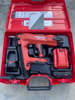 Hilti BX 4-22 Battery Powered Nailer Fastener Kit  $799