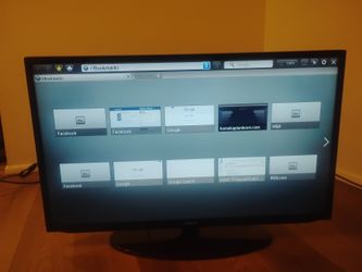 Large Samsung Smart HDMI Disp