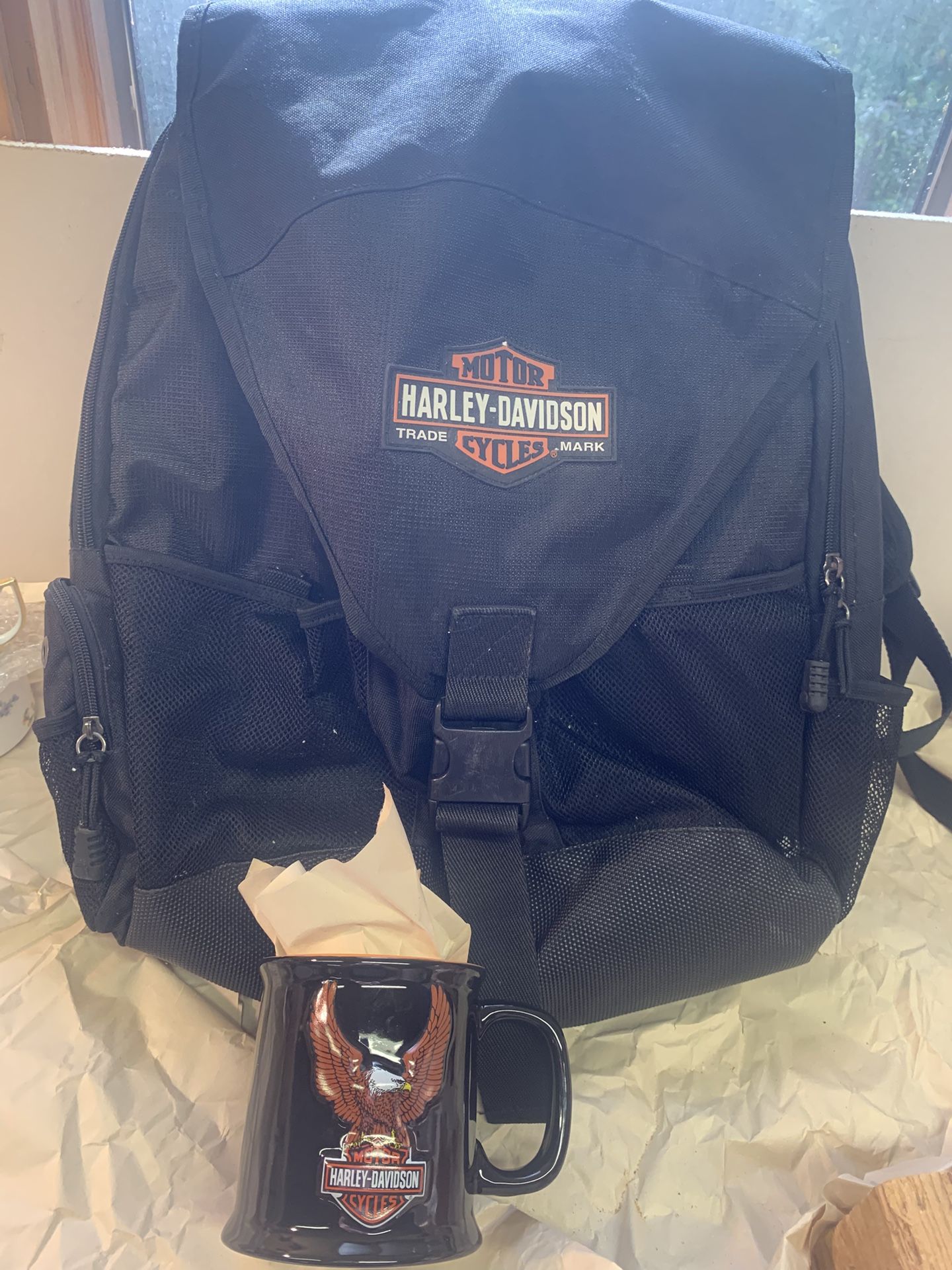 Harley Davidson Bag And Coffee Mug