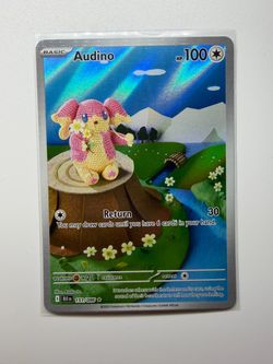 Audino 151/086 Holo Rare Pokémon Card
