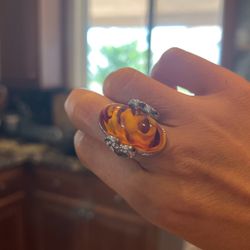 High Quality Swarovski Crystal Ring 