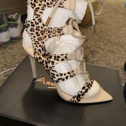Leopard Heels