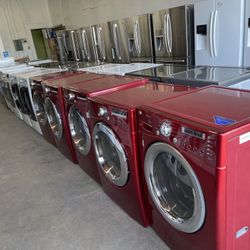 Washer And Dryer Fridge And Stove 