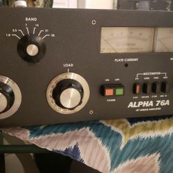 ALPHA 76A HF POWER AMPLIFIER 
