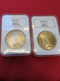 1925 peace dollar