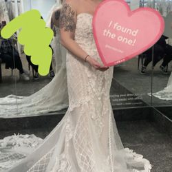 Oleg Cassini Bridal Gown