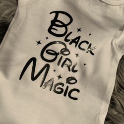 Black Girl Magic Onesie