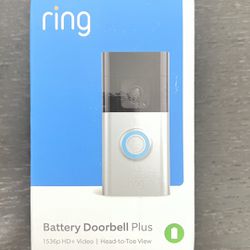 Ring battery doorbell Plus
