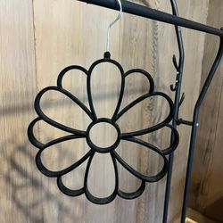 Velvet Scarf Flower Hanger