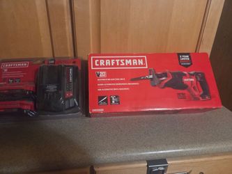 CRAFTSMAN V20* 2Ah Battery and Charger Starter Kit with CRAFTSMAN V20* Cordless Reciprocating Saw