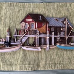 Burwood Vintage Wall Mount Dock Ship