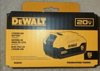 Dewalt 20v Max Li-Ion 5Ah Battery Pack