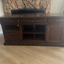 Ashley Furniture Porter - Brown Credenza / Tv Stand