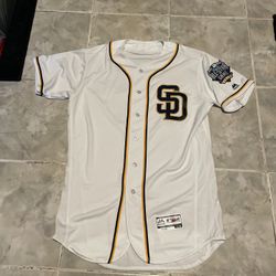 Team Issue 2016 San Diego Padres Jersey 16 Majestic Authentic RARE All Star Patc