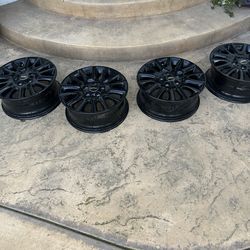 17in Black Mini Cooper Rims