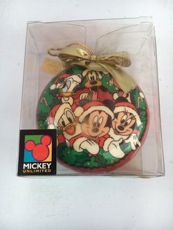 Disney Mickey Unlimited Fab 6 Christmas Ornament