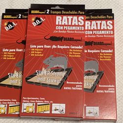 Rat Traps / Trampas Para Ratas