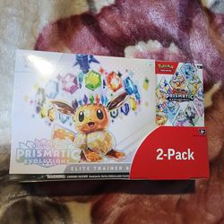 Pokemon Prismatic Evolutions ETB And Booster Bundle 