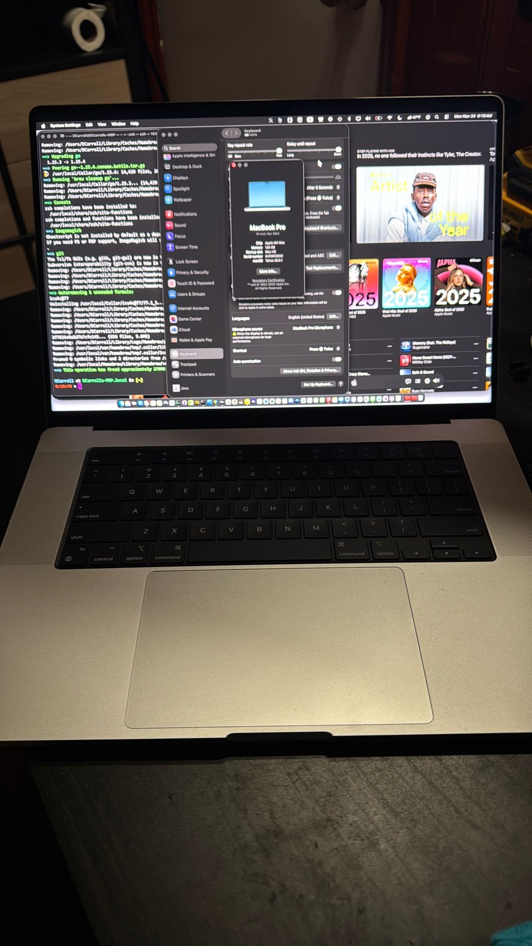 Apple MBP M4 Max 128GB 2TB HD Maxed Out