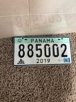 License plate