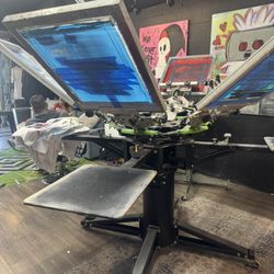 Screen Printing Setup
