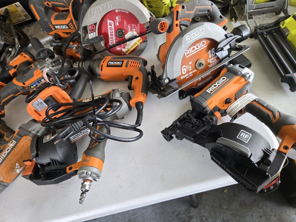 Rigid Tools. Sold Separately