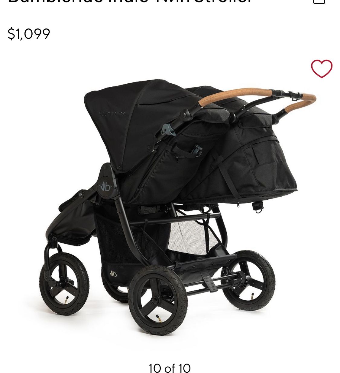 Bumbleride Indie Twin Stroller