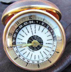 Vintage Bulova alarm clock
