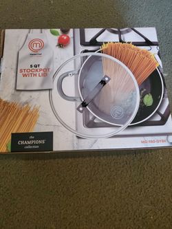 Masterchef 5qt Stockpot With Lid