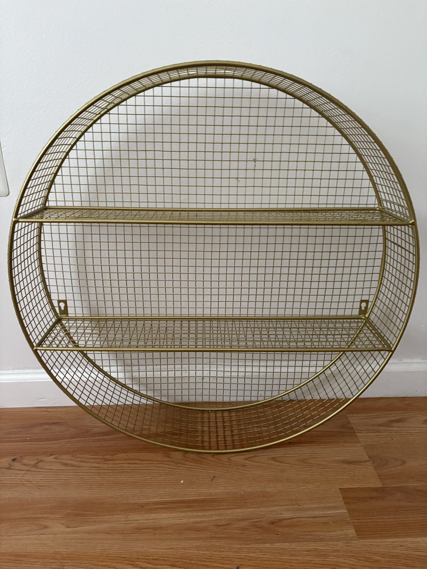 Gold Circle Shelf