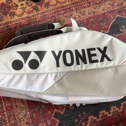 Yonex Pro Racket Bag 6pk Tennis Bag Sand Biege