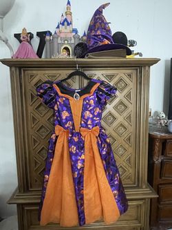 Girls Minnie Witch Costume