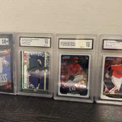 Manny Machado, Fernando Tatis, Bogaerts, Yu Darvish Rookie Baseball Cards, All Mint 10, Padres, Chargers