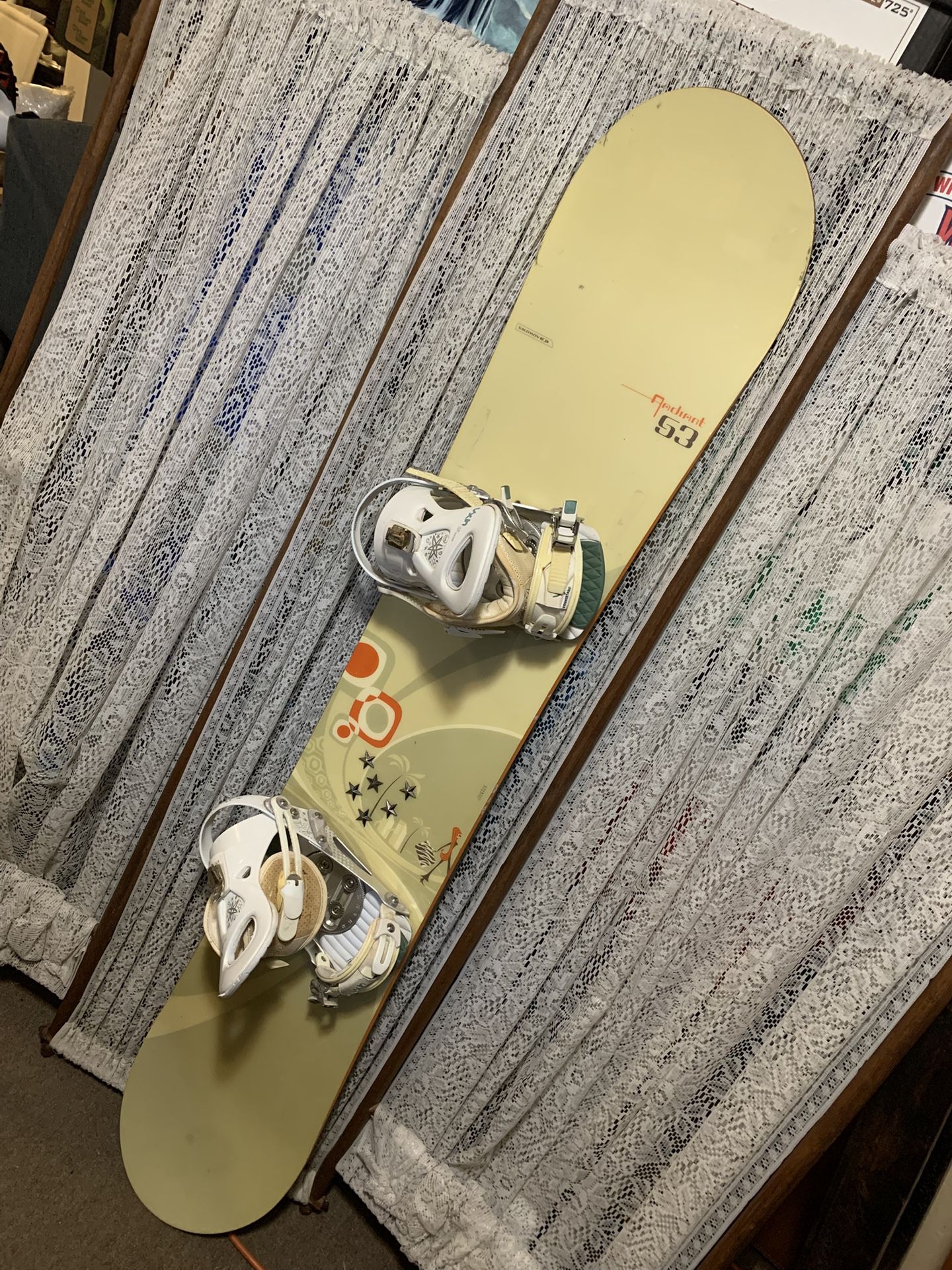 Ladies Snowboard 153cm With Bindings