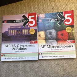 5 Steps To a 5 AP Exam Review Books