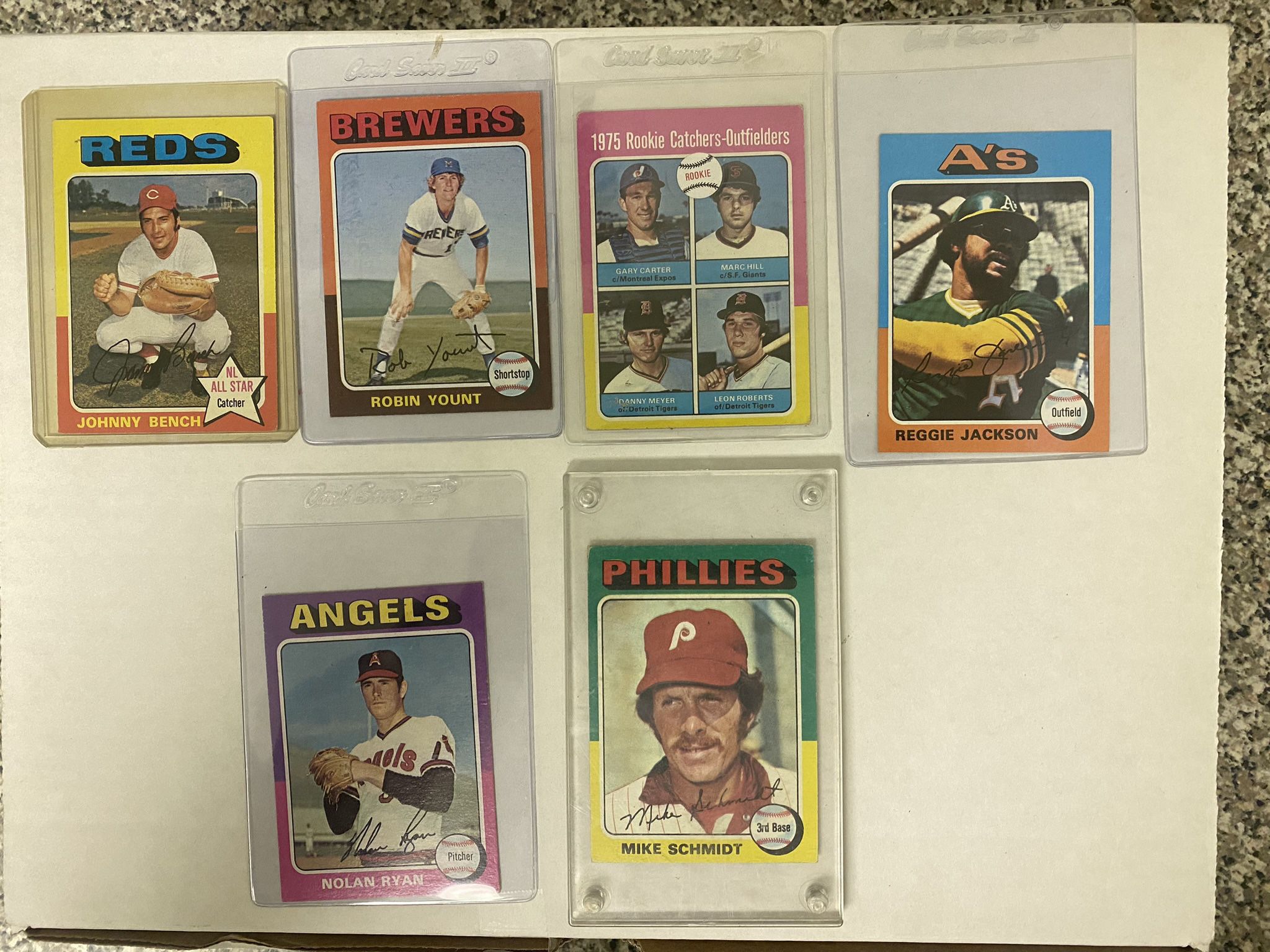 1975 Topps Baseball Star Cards