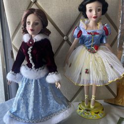 Porcelain Disney Dolls