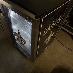 refrigerator Works Super Good. Excellent Condition Some Stickers On It Works Perfect.