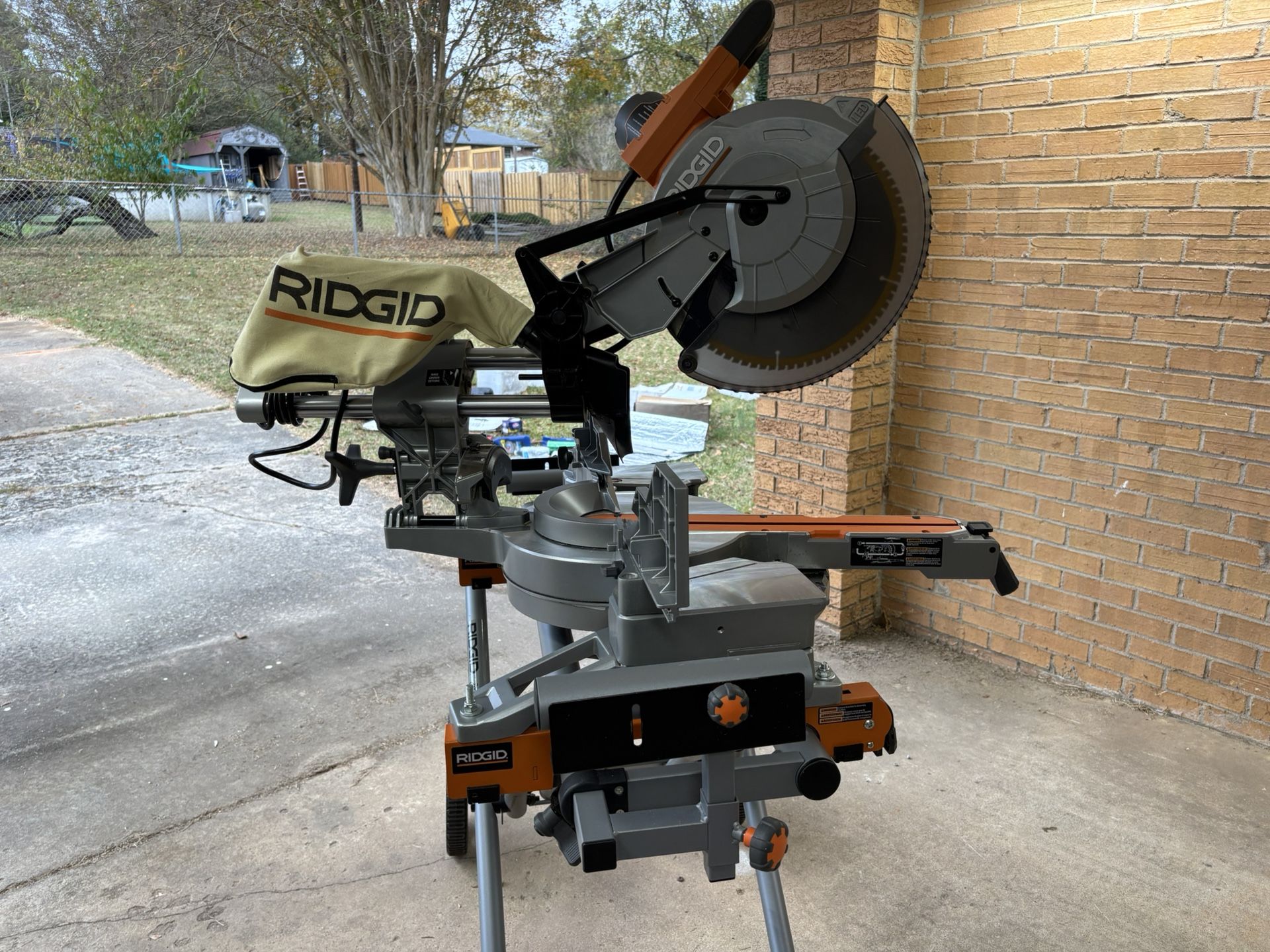 Ridgid Miter Saw With Stand